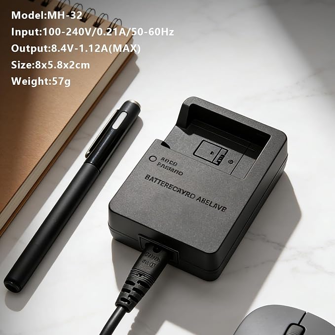 MH-32 MH32 Battery Charger for Nikon EN-EL25 ENEL25 EN-EL25a Battery Compatible - Image 4