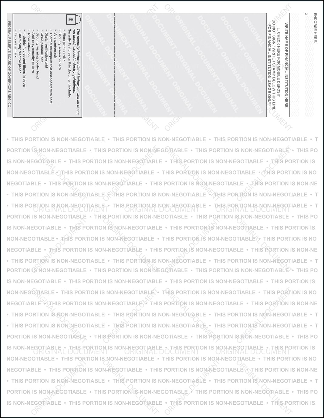 Burgundy High Security Checks on Top Compatible w/QB accounting software - Custom Computer Checks on Top (500)