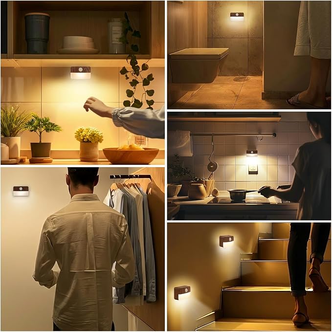 Guankai 3 Pack Motion Sensor Stair Light - Image 4