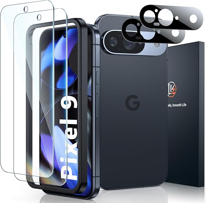 LK 2 Pack for Google Pixel 9 Screen Protector by LK