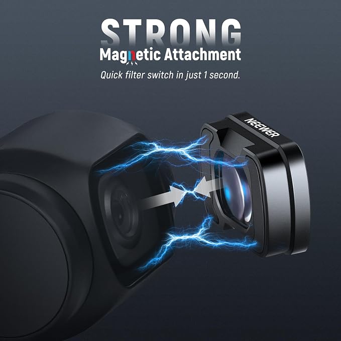 NEEWER 0.75x 108° FOV Wide Angle Lens Compatible - Image 6