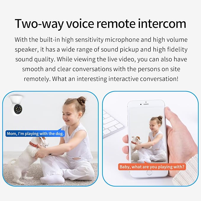 EVERSECU HD 2K 3.0MP WiFi Home Security Camera, Humanoid Auto Tracking - Image 5