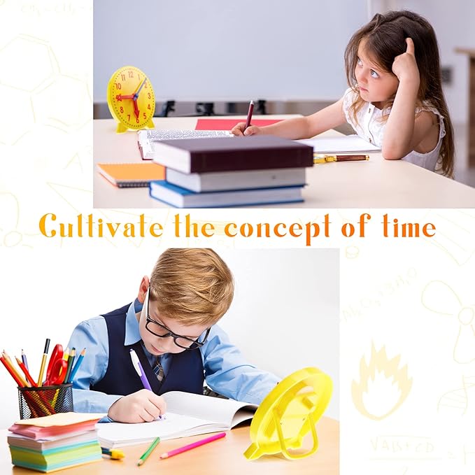 Henoyso 6 Pcs Teaching Clock Kit - Image 5