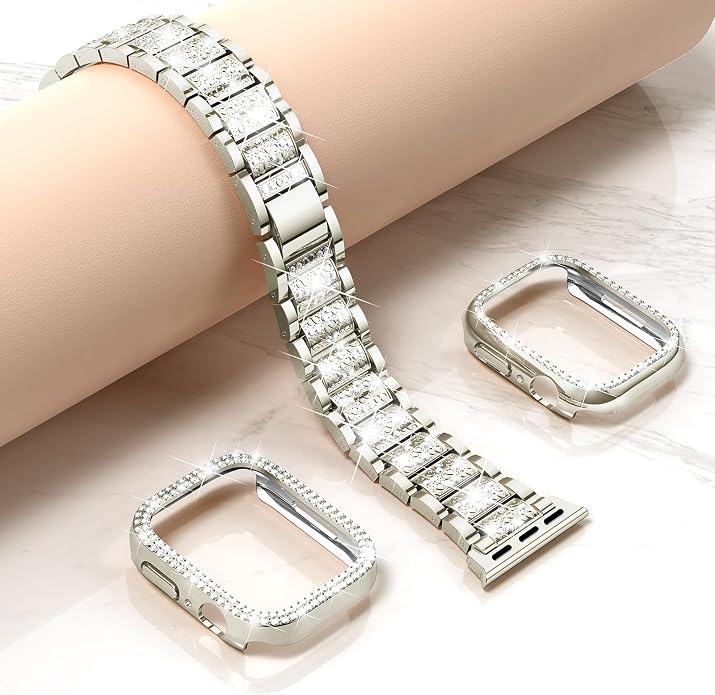 Mosonio Compatible with Apple Watch Band 38mm 40mm 41mm 42mm 44mm 45mm 46mm - Image 3