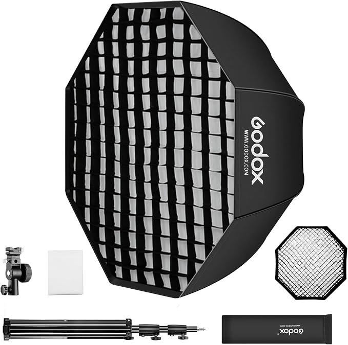 Godox 47.2"/120cm Octagon Umbrella Soft Box Kit by GODOX