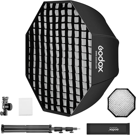 Godox 47.2"/120cm Octagon Umbrella Soft Box Kit by GODOX