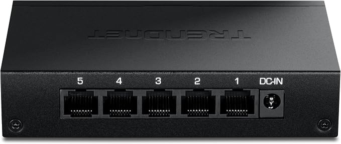 TRENDnet 5-Port 2.5Gb Switch, 5 x 2.5G RJ45 Ports, 25Gbps Switching Capacity - Image 2