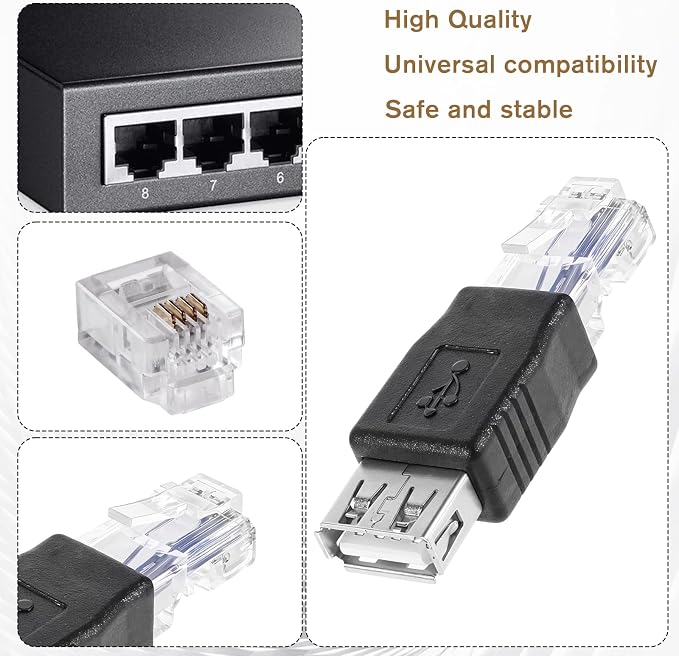 2 PCS USB to Ethernet Adapter, Ethernet to USB Adapter USB to Rj45 Ethernet - Image 5
