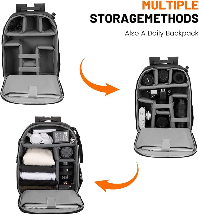 Cwatcun Professional Camera Backpack - Image 6
