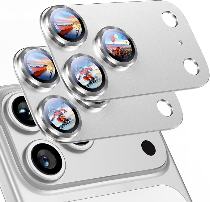 Uyiton Compatible with iPhone 17 Pro Max Camera Lens Protector by Uyiton
