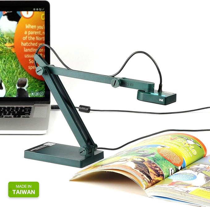 IPEVO V4K Ultra High Definition 8MP USB Document Camera — Mac OS, Chromebook - Image 3