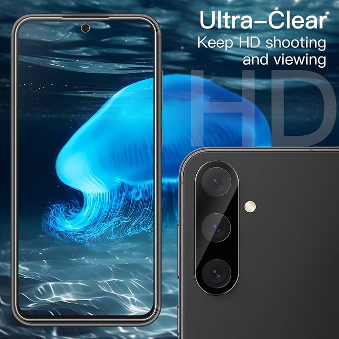 JETech Screen Protector for Samsung Galaxy S23 FE 6.4-Inch - Image 5