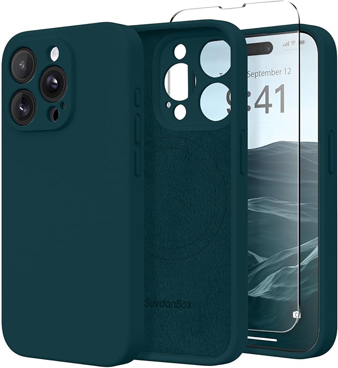 Magnetic for iPhone 15 Pro Case, Compatible by SUYDANBOX