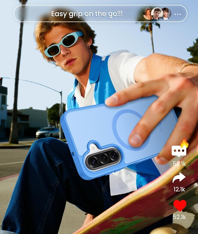 FNTCASE for Galaxy A17/A16 5G Phone Case: for Samsung A17 Cases Matte - Image 7