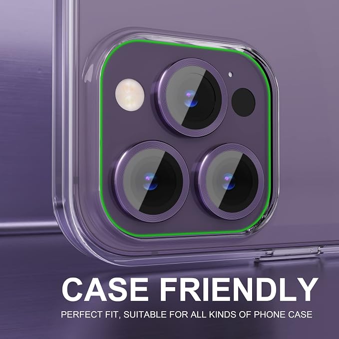 Choiche Compatible for iPhone 14 Pro/iPhone 14 Pro Max Camera Lens Protector - Image 4