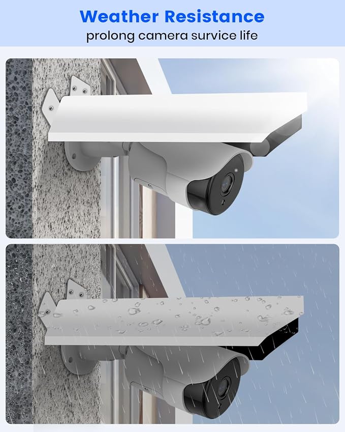 Universal Metal Sun Rain Cover Shield Shade - Image 2