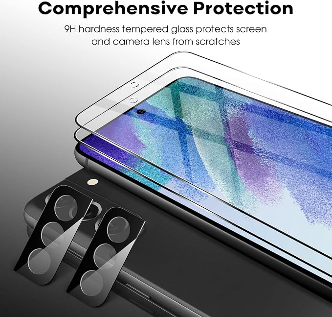 JETech Screen Protector for Samsung Galaxy S21 FE 5G - Image 7