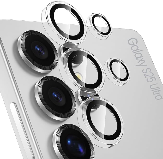 Tensea (3+2PCS Compatible with Samsung Galaxy S25 Ultra Camera Lens Protector by Tensea