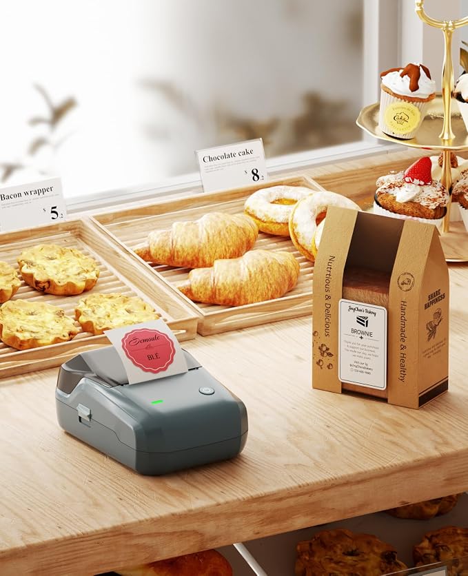 NIIMBOT B1 Label Maker Machine, Thermal Label Printer Easy to Use - Image 3