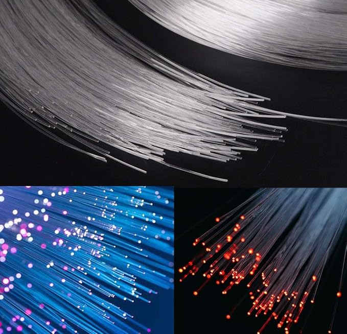 AZIMOM PMMA Plastic End Glow Fiber Optic Cable 0.5mm 100m/Roll - Image 3