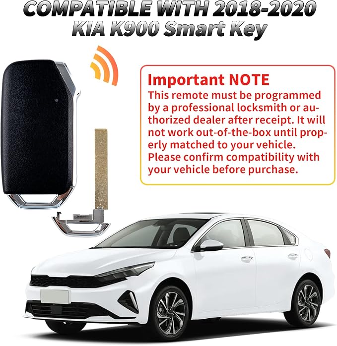 Fit for Kia K900 Smart Key Fob 433MHz 47 Chip 3+1 Buttons Keyless Entry Remote - Image 3