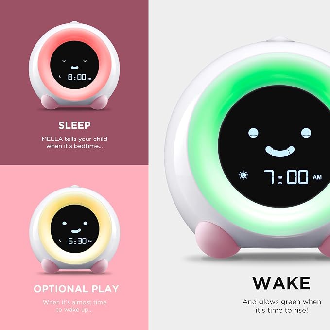 LittleHippo Mella: Kids Alarm Clock, Ready to Rise Children's Sleep Trainer - Image 2