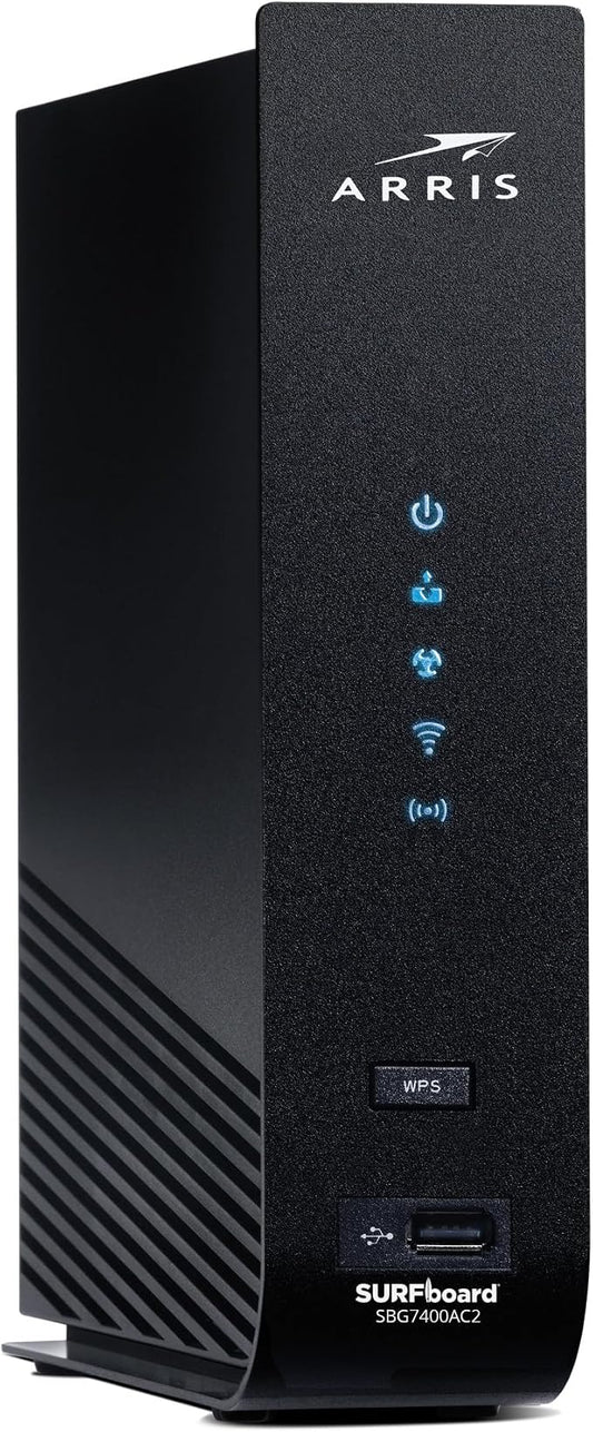 ARRIS - Modem Router Combo - Fast DOCSIS 3.0 & AC2350 WiFi, Four 1 Gbps Ports by ARRIS