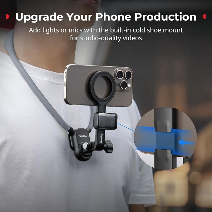 SMALLRIG Magnetic Neck Phone Holder - Image 7