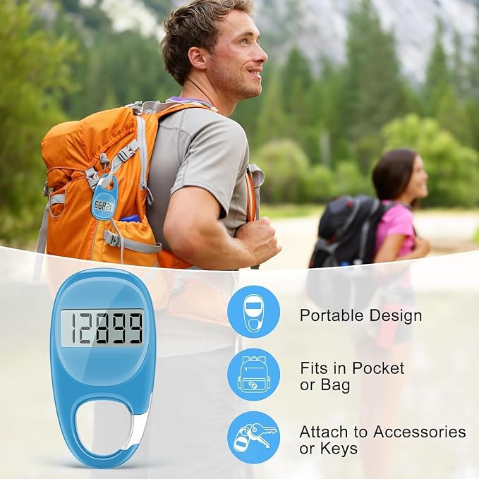 Simple Pedometer for Walking, Accurate Step Tracker - Image 5