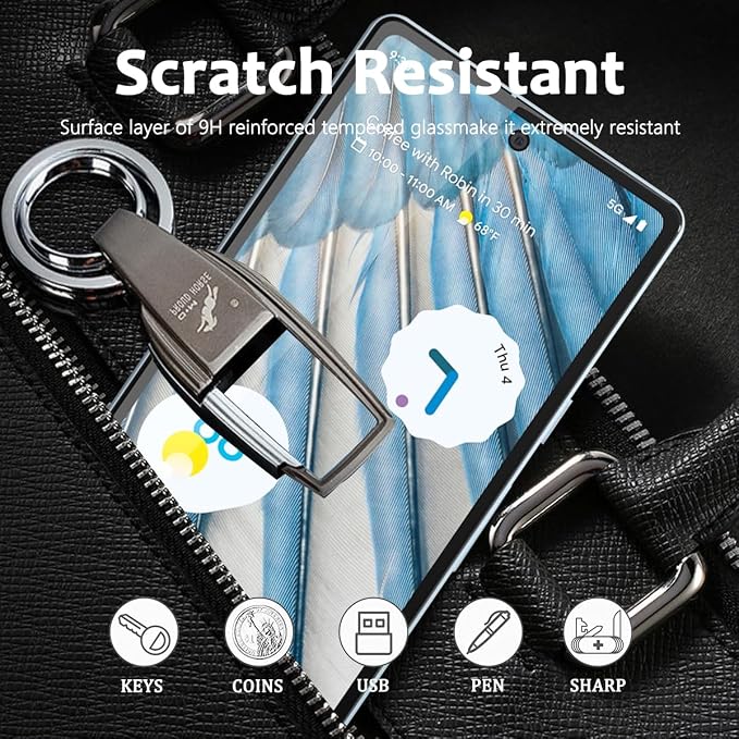 3+2 Pack Screen Protector for Google Pixel 7a Flexible TPU Film - Image 3