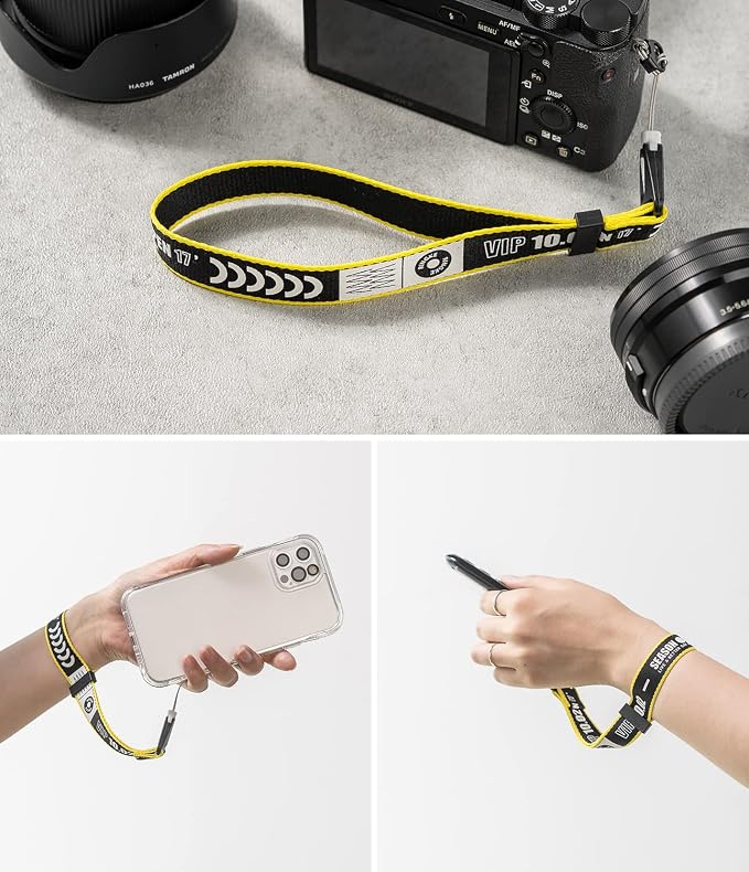 Ringke Hand Strap Designed for Camera Strap and Phone Strap, Adjustable Sturdy - Image 6