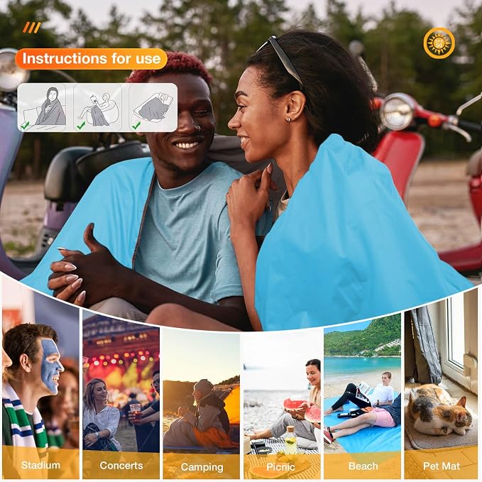 Outdoor Waterproof Camping Blanket - Image 9