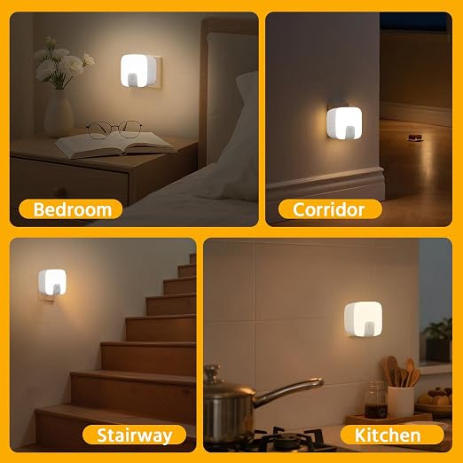 Motion Sensor Switch, Plug in Sensor Light Control Switch, Featuring Human Body - Image 6