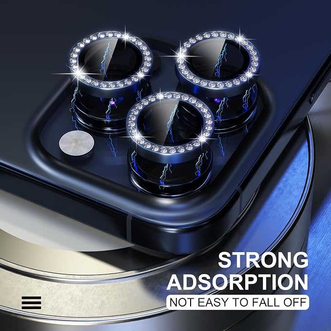 Choiche Compatible for iPhone 15 Pro/iPhone 15 Pro Max Camera Lens Protector - Image 6