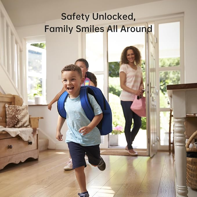 Smart Deadbolt, SMONET Fingerprint Electronic Deadbolt Door Lock - Image 7