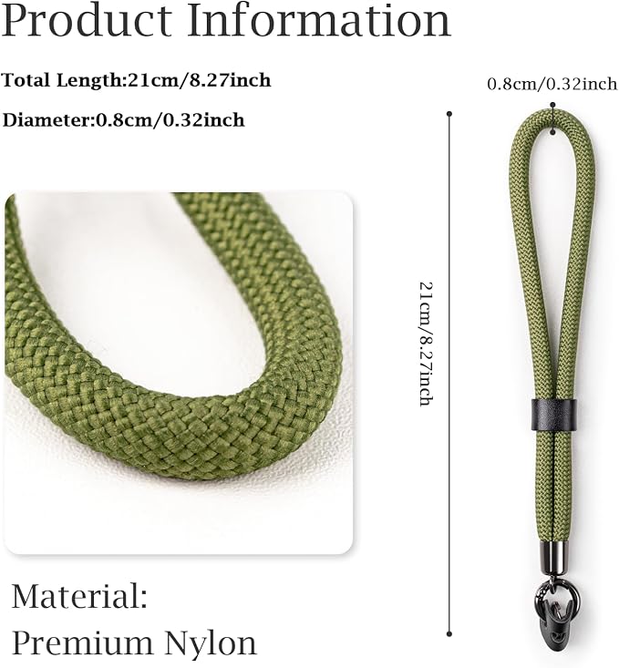 VOVMOEYA Camera Wrist Strap Rope, Camera Hand Strap Compatible - Image 2