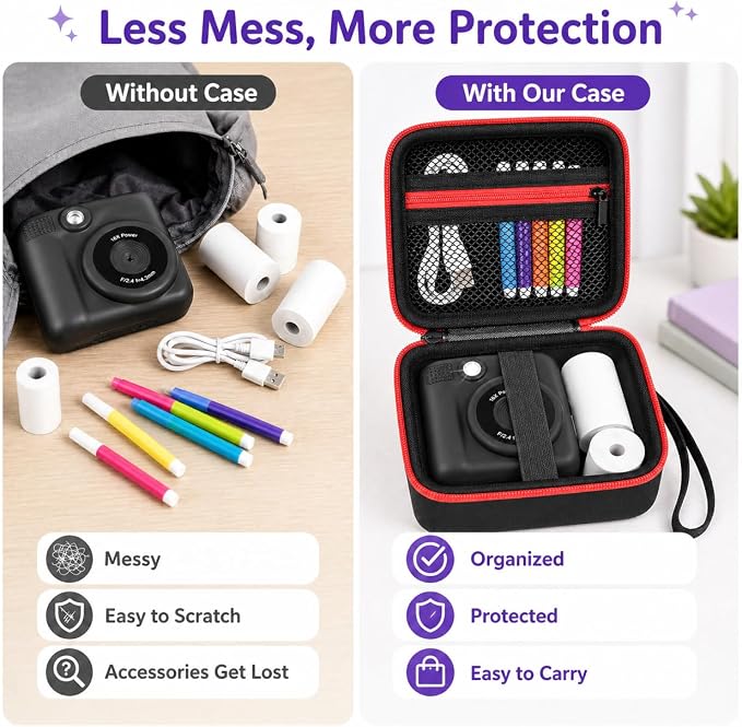 PAIYULE Kids Instant Print Camera Case Compatible - Image 8