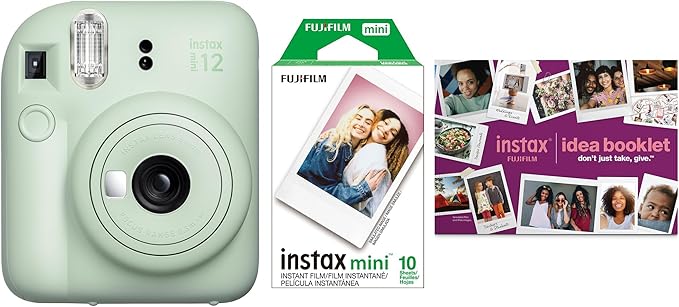 Fujifilm Instax Mini 12 Green Bundle 2026 by FUJIFILM
