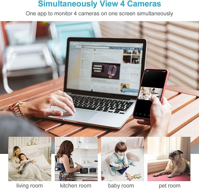 litokam 2K Indoor Security Camera, Cameras - Image 6