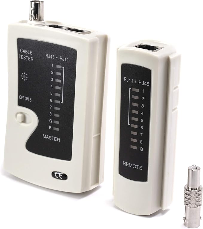THE CIMPLE CO 3-in-1 RJ45, BNC Cable Tester Tool by THECIMPLECO