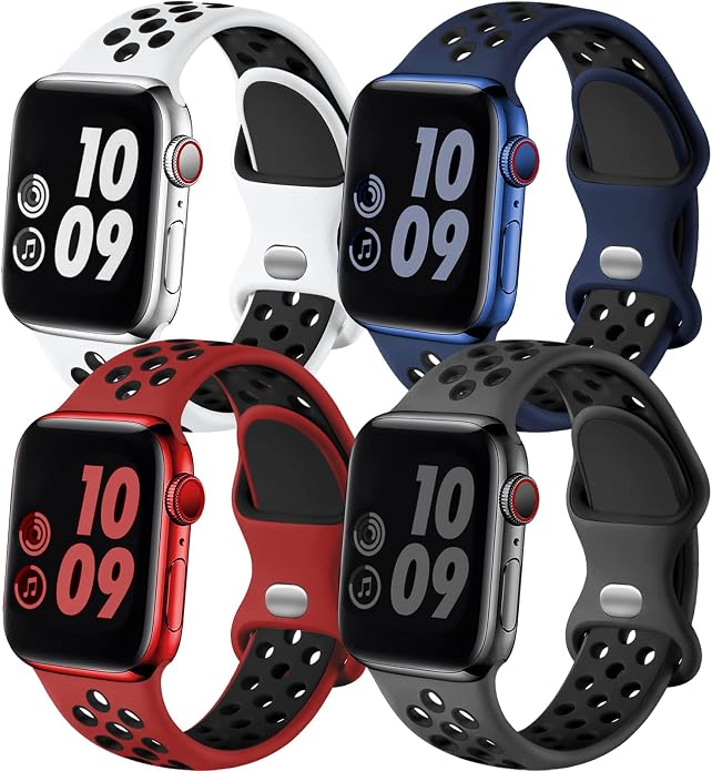 Adorve 4 Pack Sport Bands Compatible by Adorve