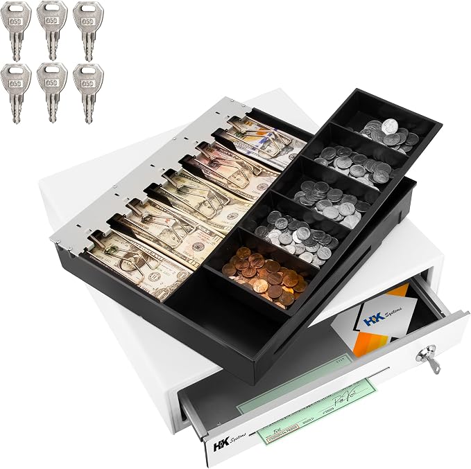 HK SYSTEMS 16inch "Stainless Steel" Front Heavy Duty POS"USB" Interface Cash - Image 2