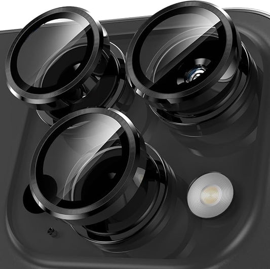 YWXTW Camera Lens Protector for iPhone 15 Pro/iPhone 15 Pro Max, Tempered Glass by YWXTW