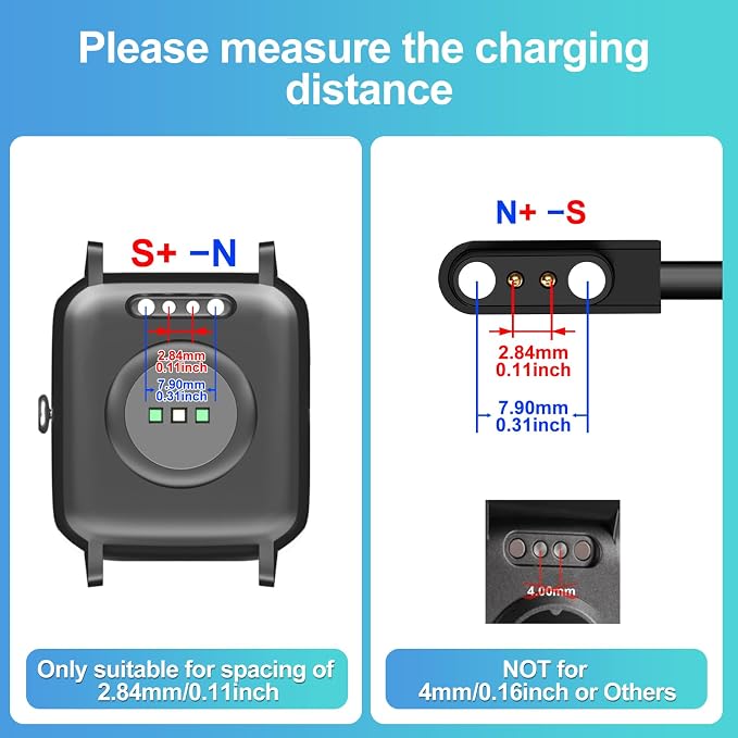 EGK Smart Watch Charger with Magnetic USB Charging Cable - Image 3