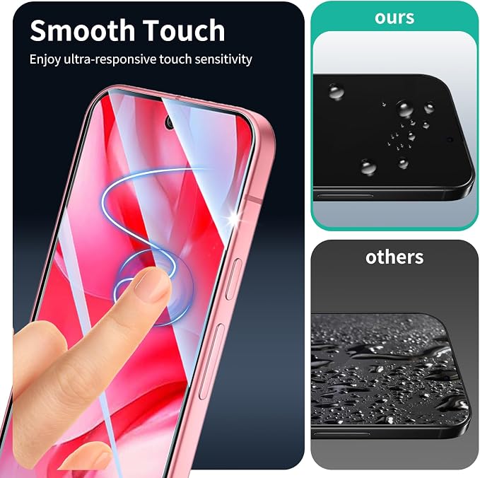 3+3+1-Pack, Screen Protector and Camera Lens Protector - Image 9