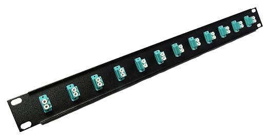 Ultra Spec Cables 12 Port LC Fiber Patch Panel 10Gb/40Gb Multimode 19" - Image 2