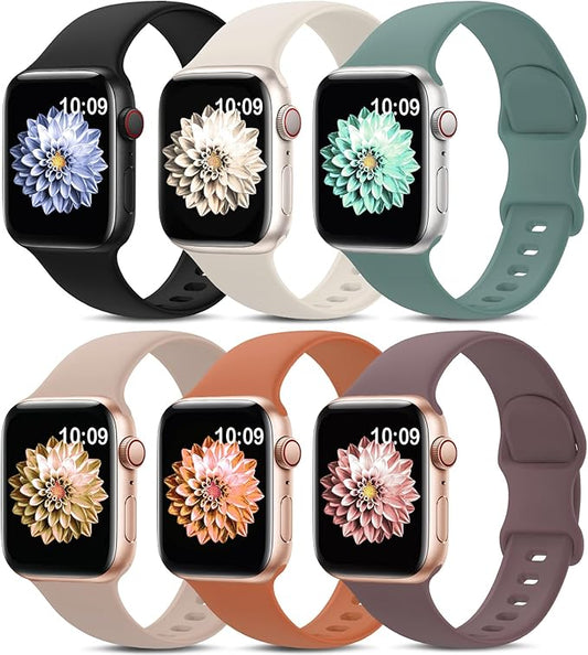 6 Pack Sport Bands Compatible by AMSKY