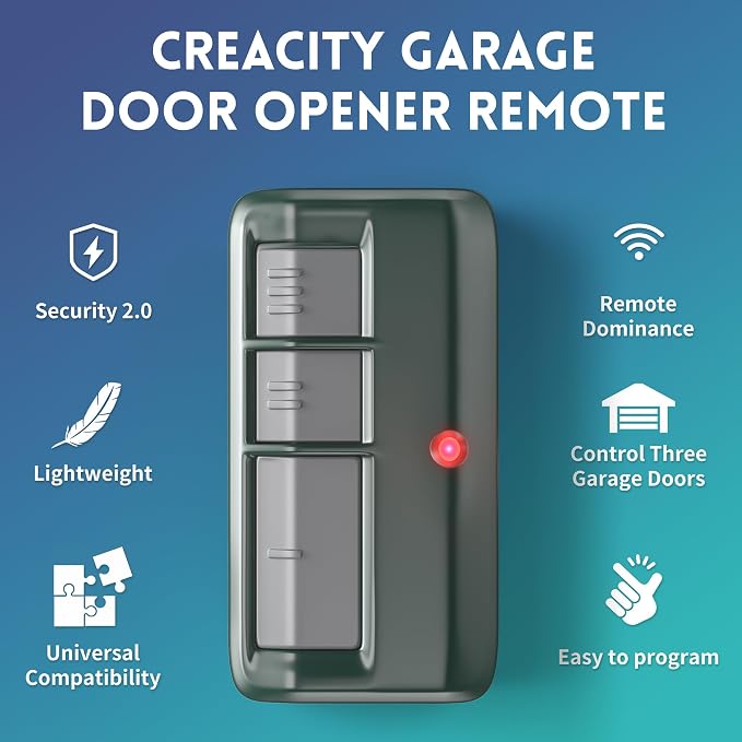 3 for Chamberlain LiftMaster Craftsman Garage Door Opener Remote 893LM 893Max - Image 2