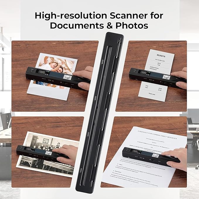Portable Document Color Photo Scanner - Image 4