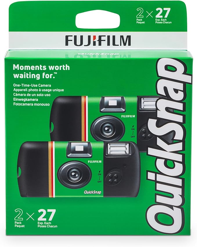 Fujifilm QuickSnap Flash 400 One-Time-Use Camera by FUJIFILM
